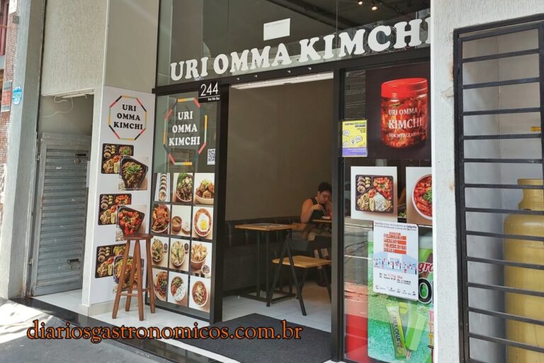 Uri Omma Kimchi mercearia coreana Diários Gastronômicos