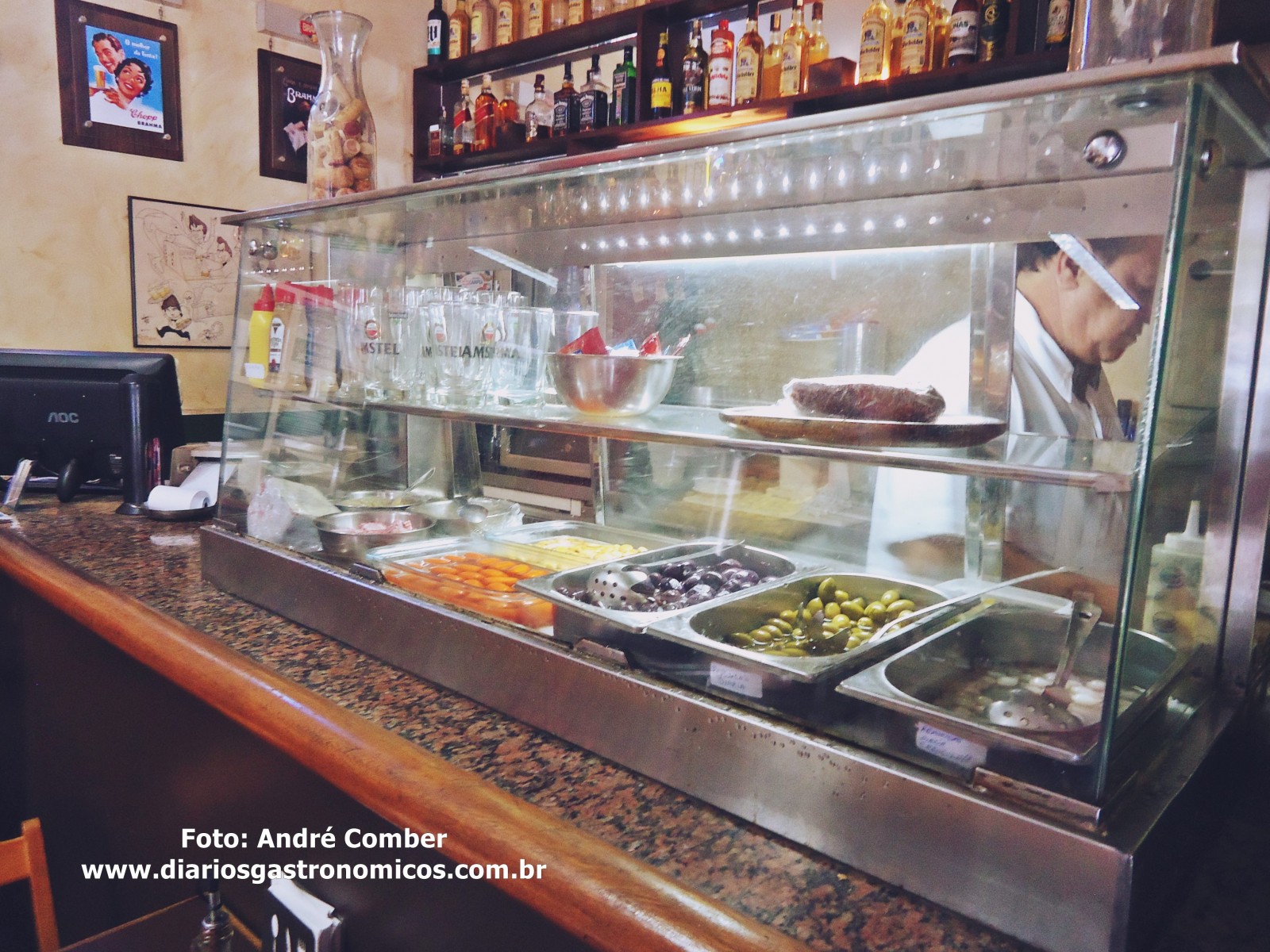 Del Mar, balcao de acepipes