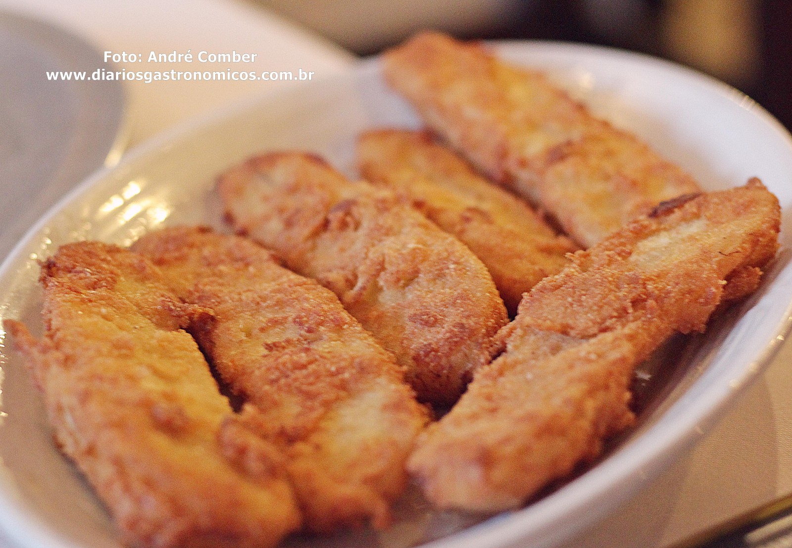 Churrascaria Majórica, banana a milanesa