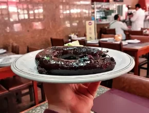 Churrascaria Boi na Brasa, Centro de São Paulo, Centro de SP, churrasco, morcilha, morcela, chouriço, molho vinagrete, ceboulete, chouriço de sangue