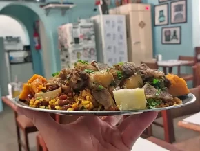 Bar do Biu, Baião de Dois, comida nordestina, comida sertaneja, culinária do Nordeste, restraurante SP, bairro de Pinheiros, Praça Benedito Calixto, boteco, comida brasileira, comida de boteco