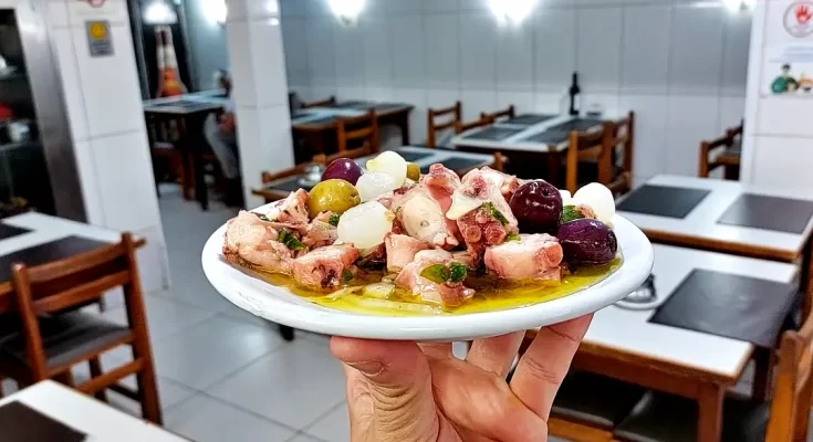 Acrópolis, comida grega, restaurante grego, culinária grega, Bom Retiro, São Paulo, risoto de frutos do mar
