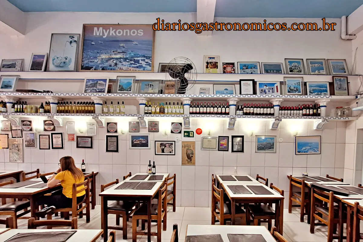 Acrópolis, comida grega, restaurante grego, culinária grega, Bom Retiro, São Paulo, risoto de frutos do mar