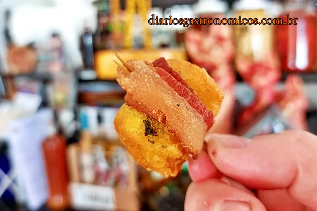 Zé do Brejo, comida de boteco, São Caetano, ABC paulista, botequim, pimenta recheada, medalhão de mandioca