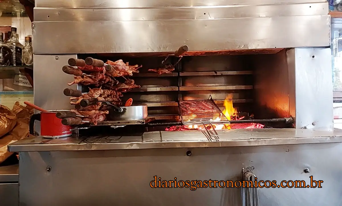 Galeto Sats, Pão de Alho, Copacabana, comida carioca, churrasco, braseiro, coração de galinha, galeto na brasa, comida carioca, braseiro carioca, Galeto Sat’s 