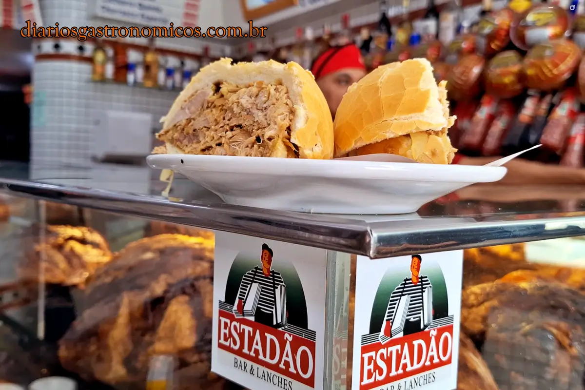 Lanches Estadão, lanchonete, Centro de São Paulo, bairro da República, comida paulistana, comida rápida, comida de rua, lanche de pernil, sanduíche de pernil, pernil do Estadão, Bar & Lanches Estadão